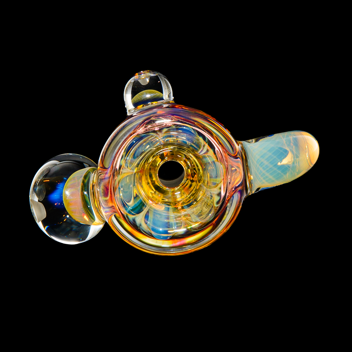 Ease Glass - Classic Fume Horn 14mm Slide 1