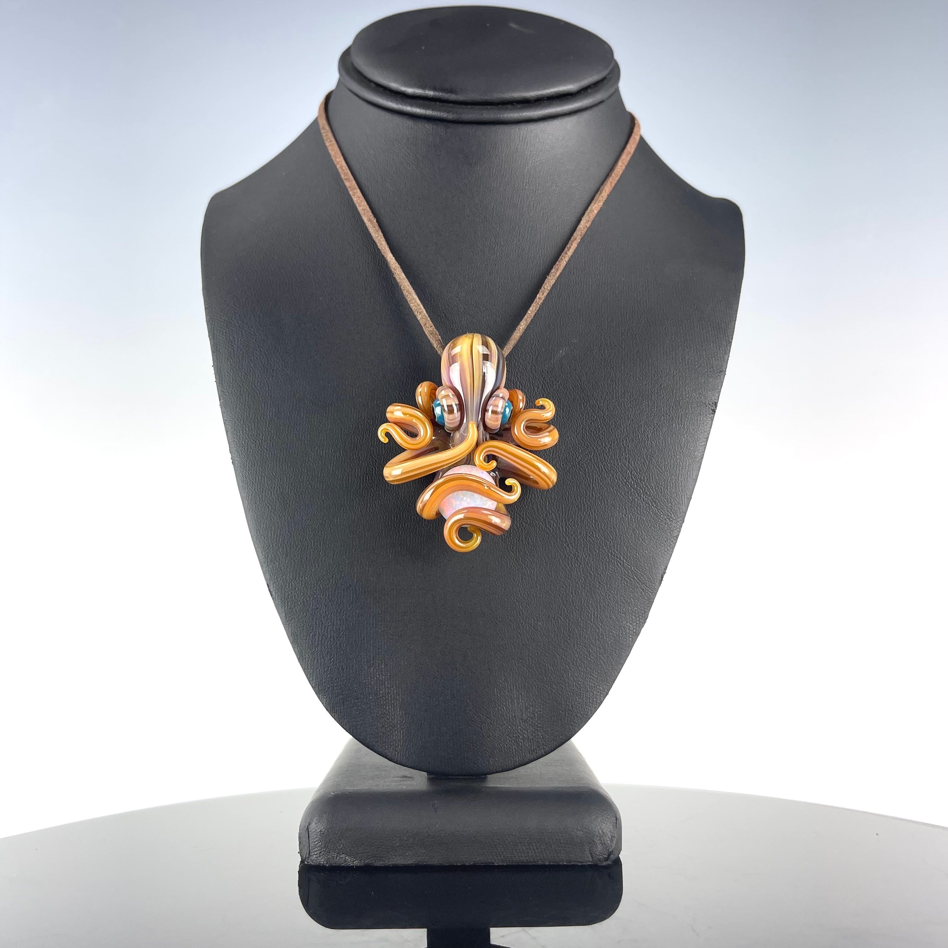 Elks That Run x Liz Wright - Opal Octopus Pendant