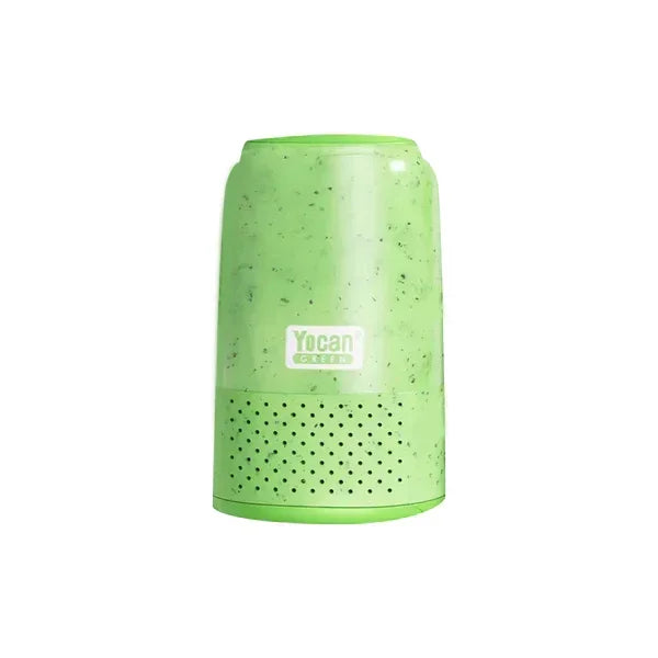 Yocan Green portable green air filter with speckled design for odor control