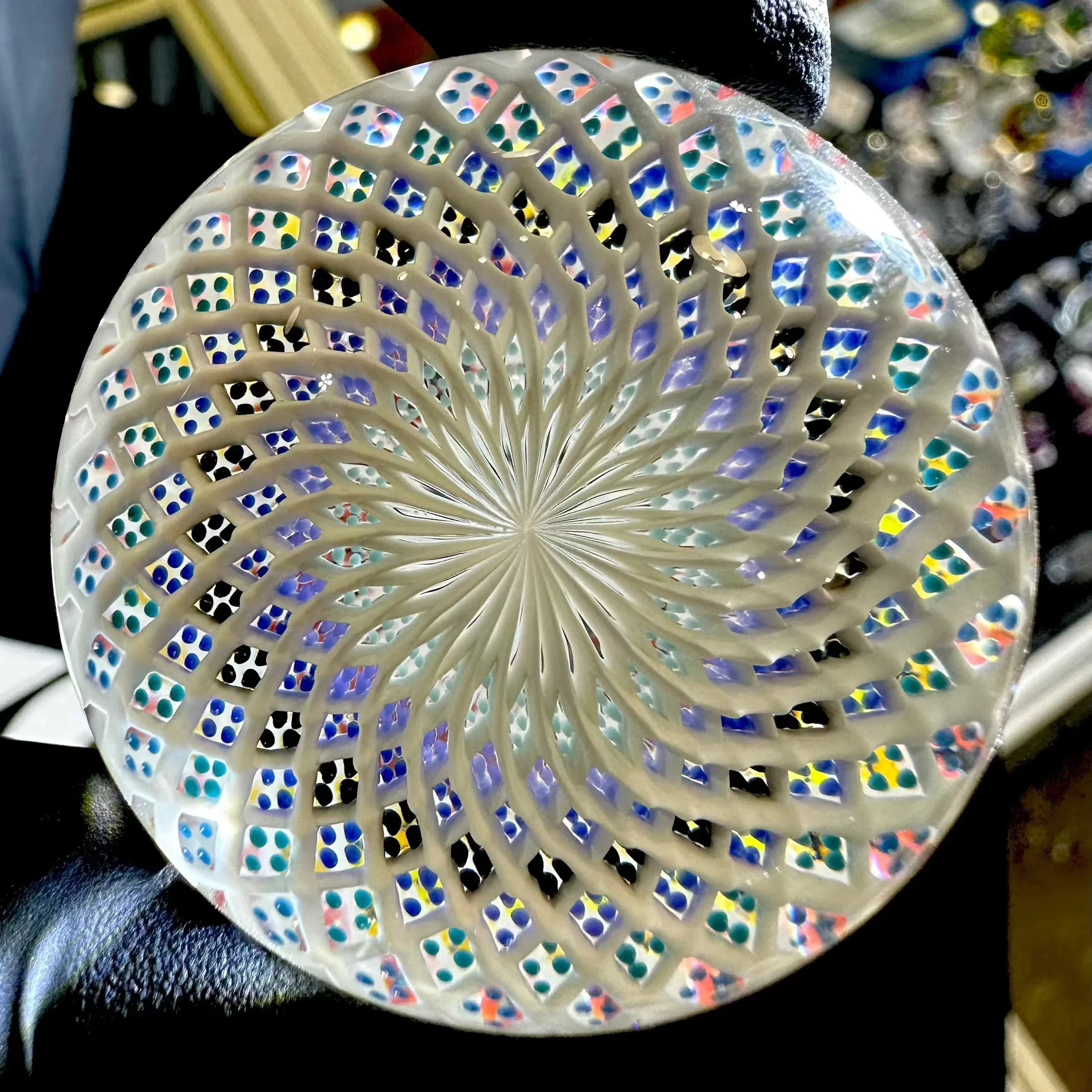 Jays Mibs - Double Retticello Dotstack Boarder 41MM Marble