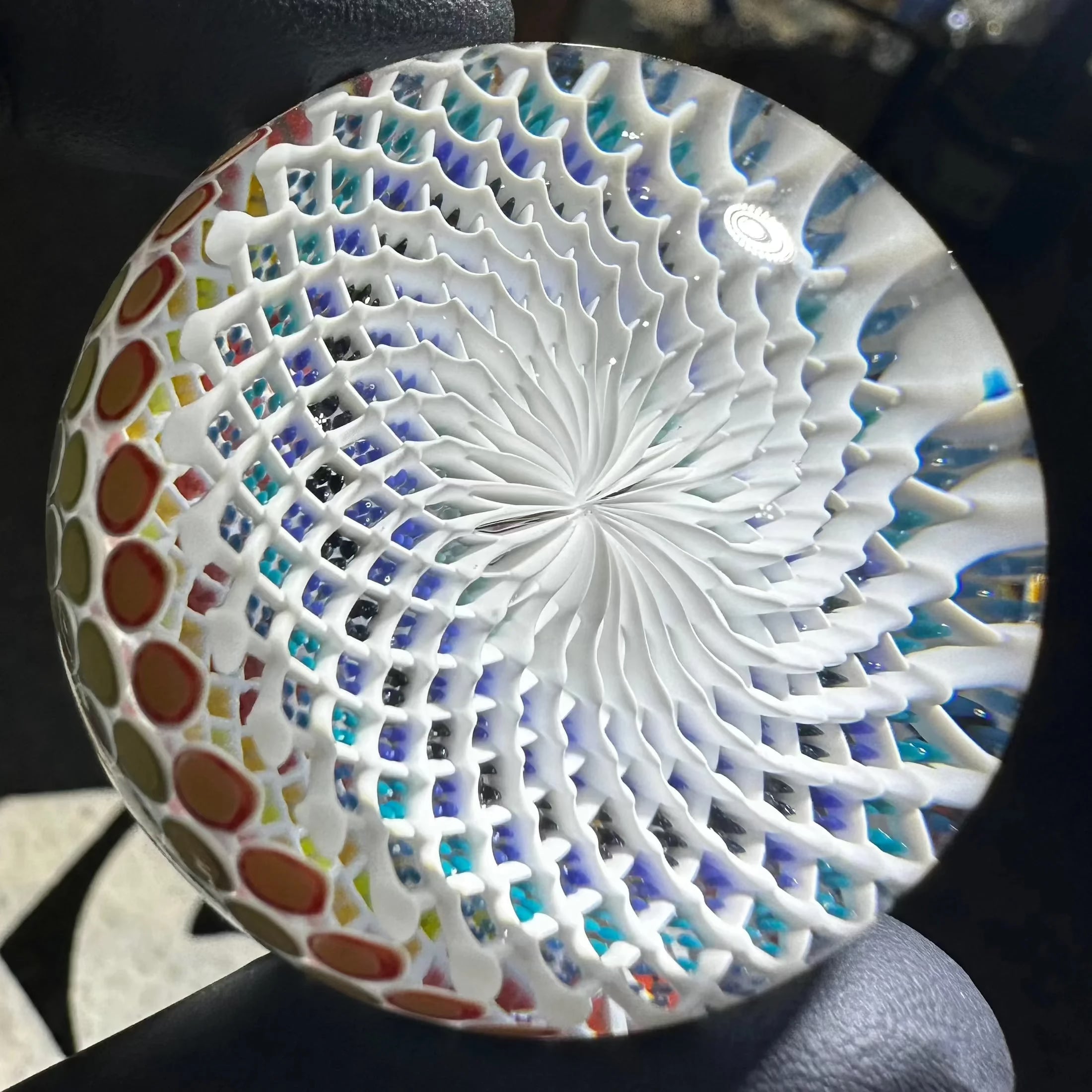 Jays Mibs - Double Retticello Dotstack Boarder 41MM Marble