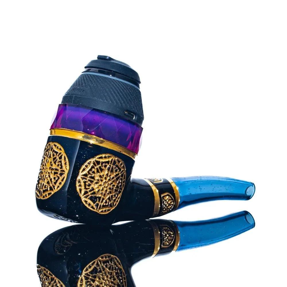 Green T Glass - DayGlow & Royal Jelly Mandala Proxy Attachment