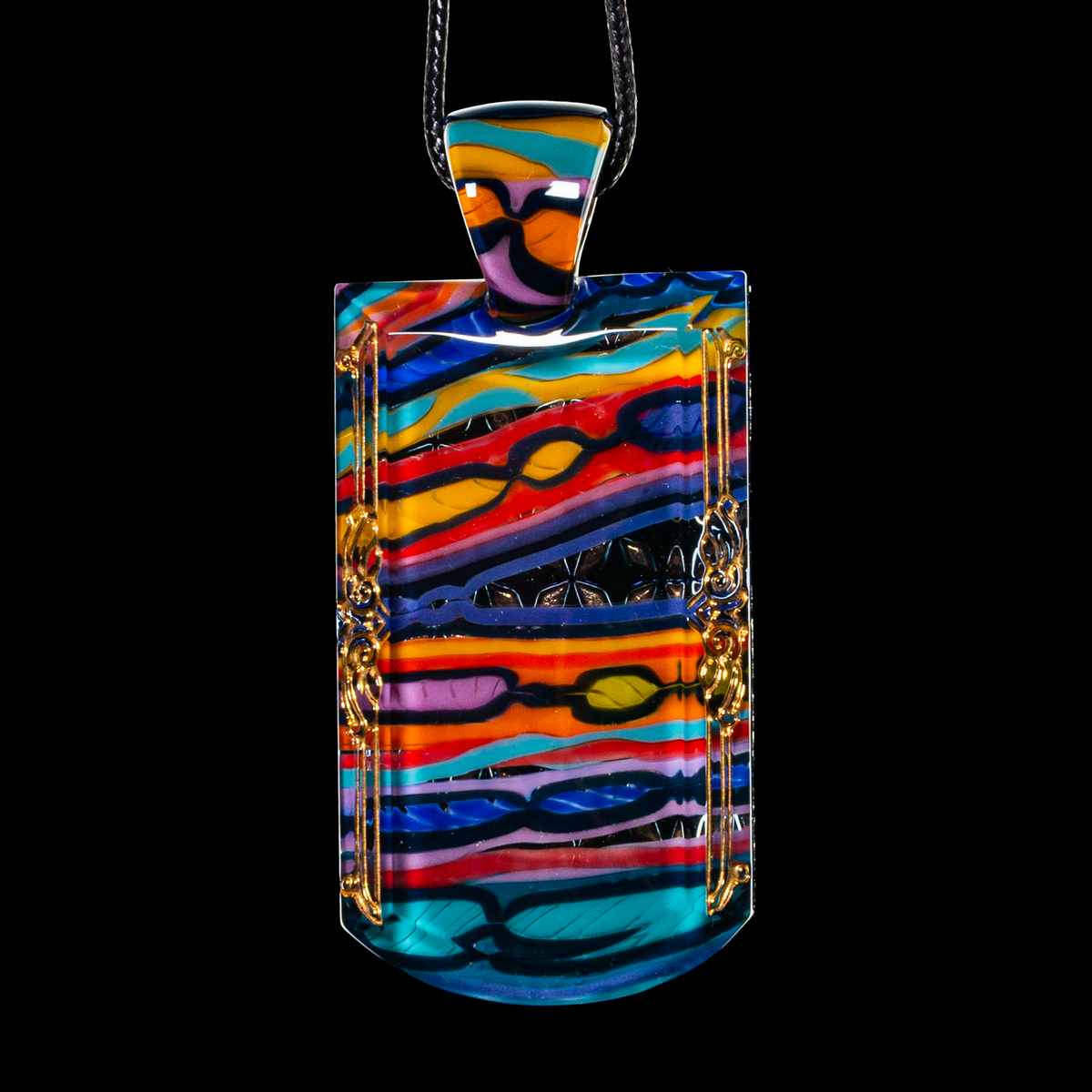 Green T Glass x Trip A - Framed Coogi Pendant