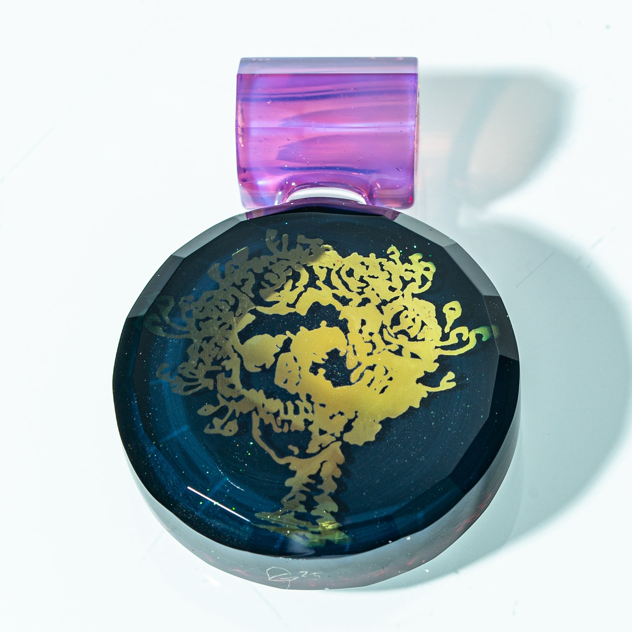 Green T Glass - Golden Bertha Pendant