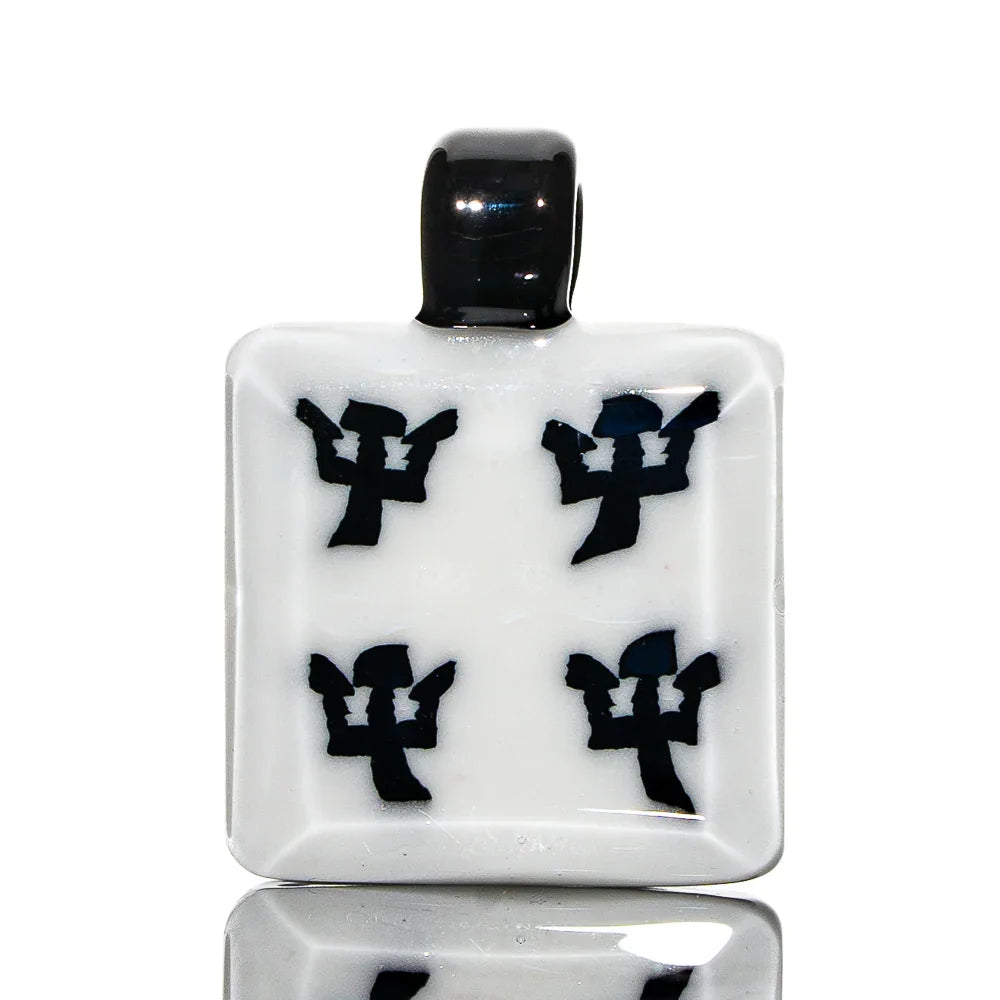 Henry Hollingsworth - Black & White Pitchfork Pendant