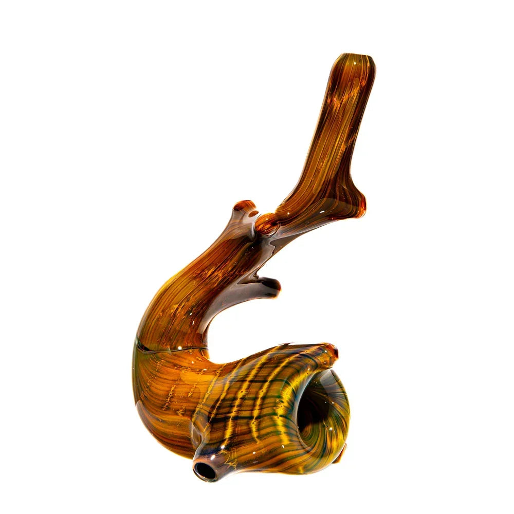 Hickory Glass Sherlock Pipe – Stoked Progressive Smoke Shop & Glass Gallery