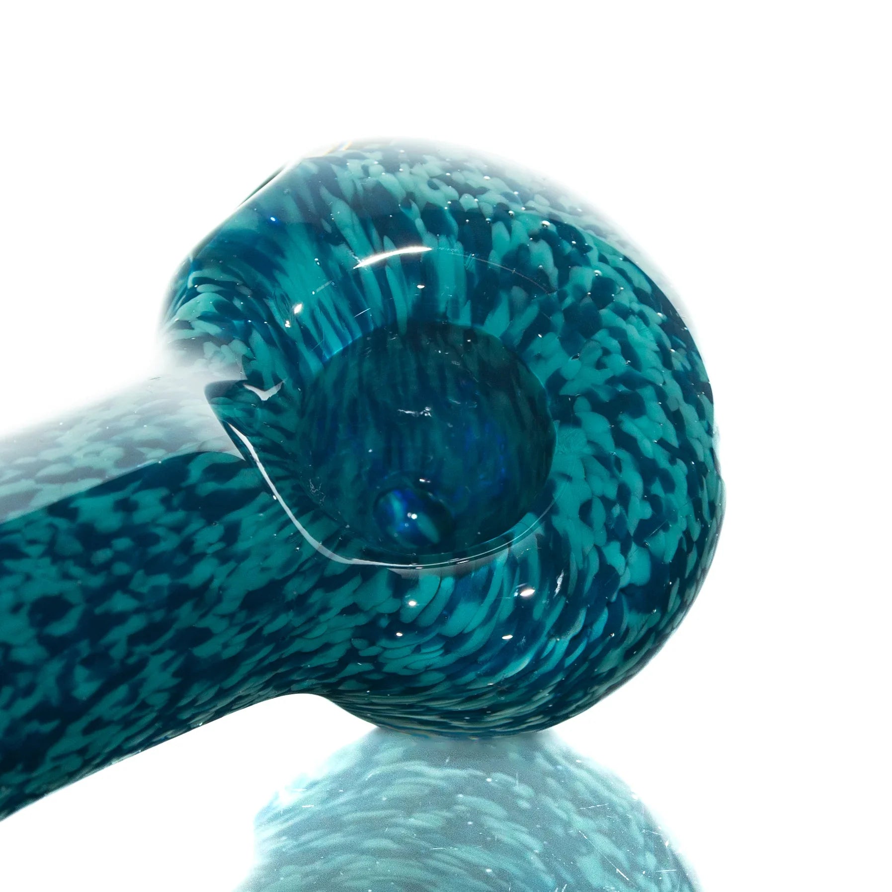 Humboldt Studios - Aqua Azul & Peacock Frit Spoon