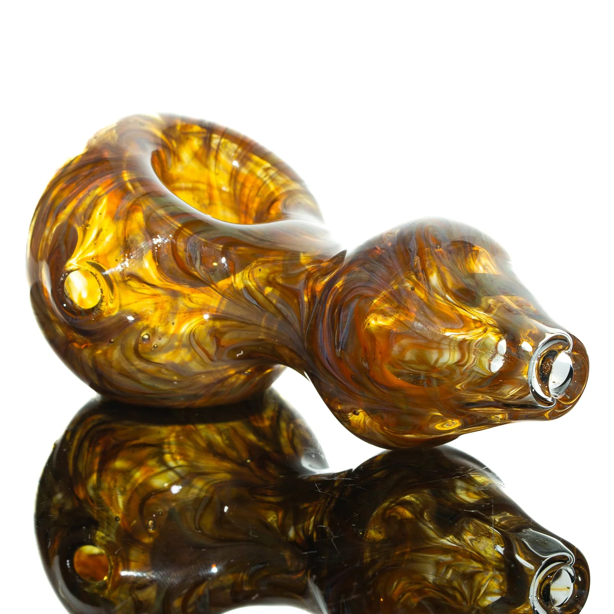Humboldt Studios - Orange, Slyme Wrap & Rake Hour Glass Spoon