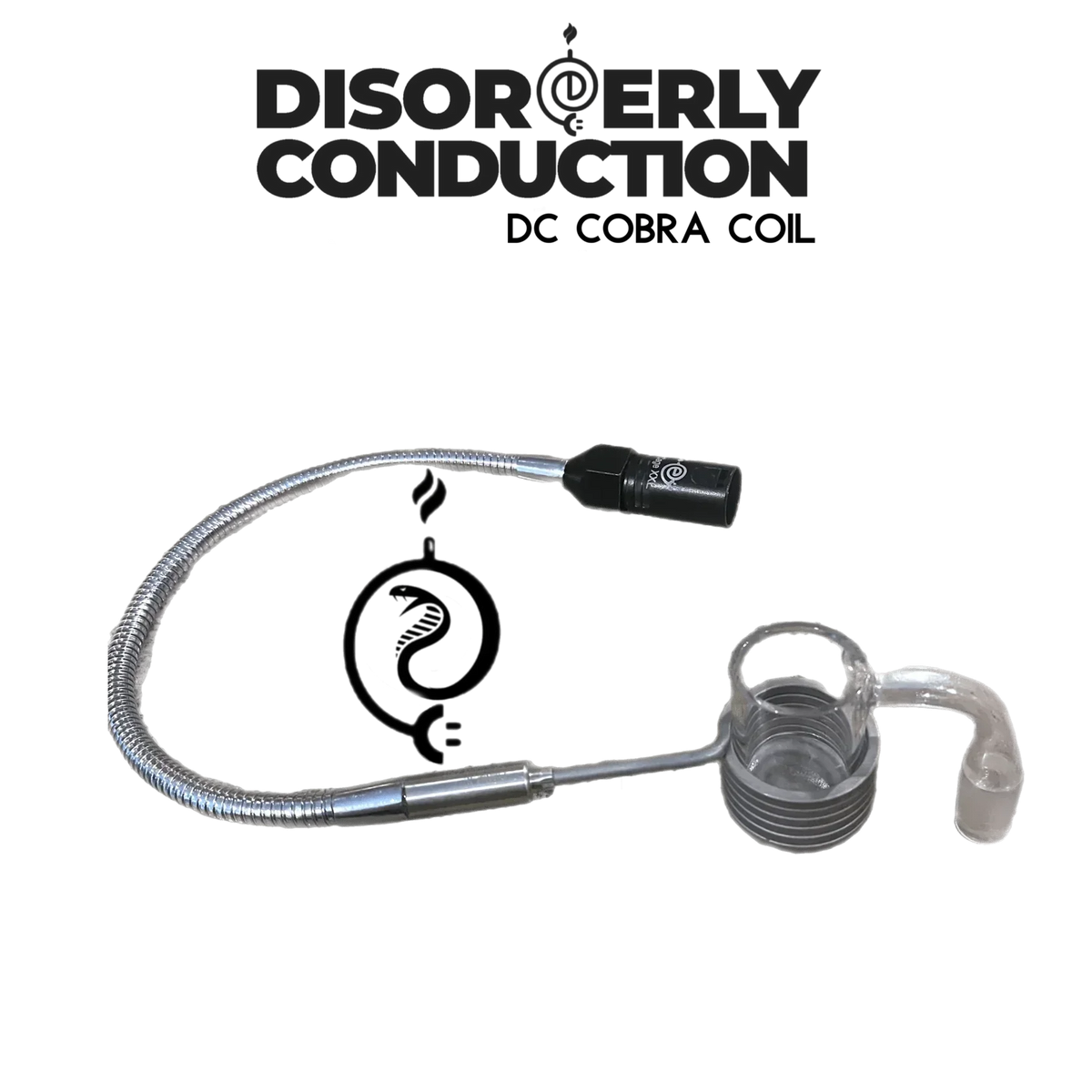 Quartz banger e-nail attachment with coiled heating element for vaporizer setup