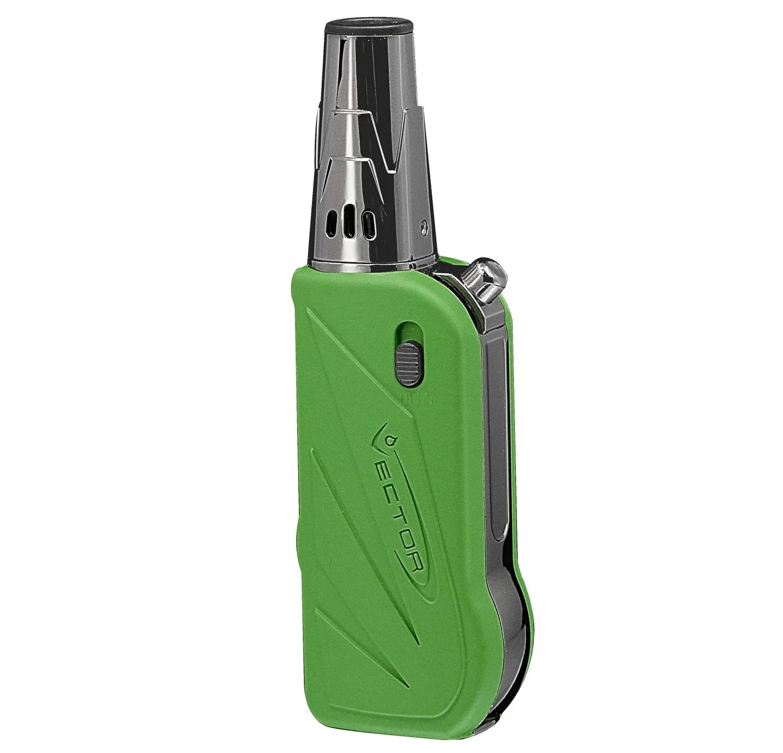 Green Vector torch lighter with metal nozzle for glass accessories or smoking tools