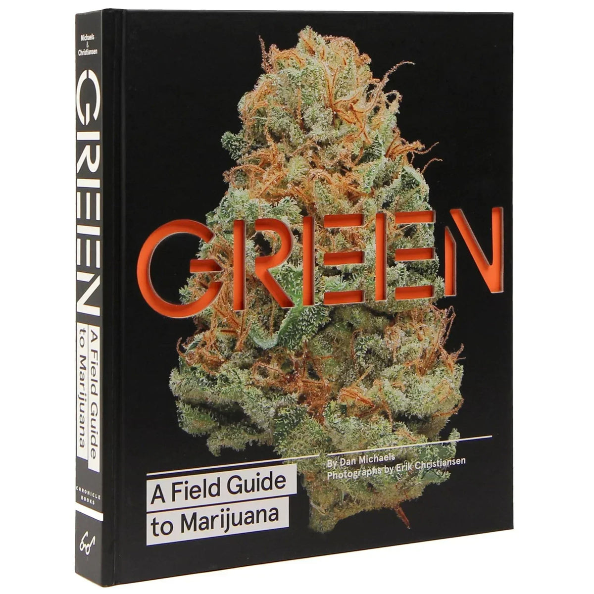 Green A Field Guide to Marijuana book with cannabis bud cover, educational cannabis guide