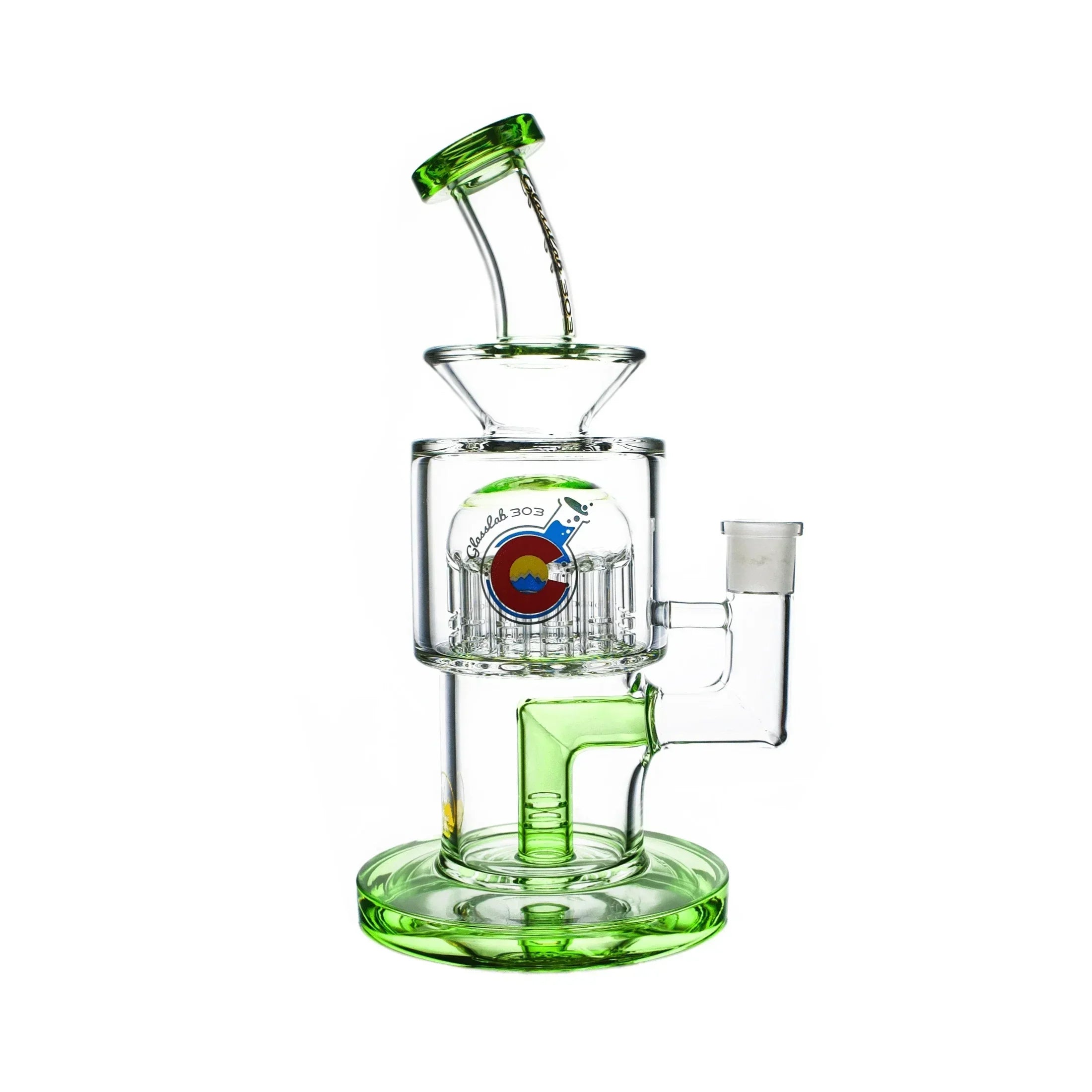Glass Lab 303 - 14mm Fused Stem To 20 Arm – Stoked Progressive