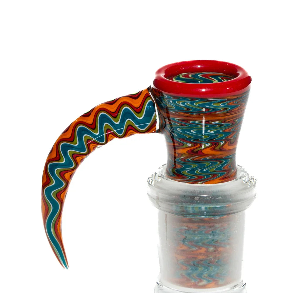 Jeff Spaga - Red Lip Wig Wag Fully Worked 14mm Slide