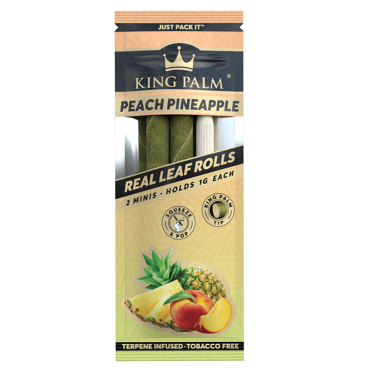 King Palm - Mini Peach Pineapple 2pk