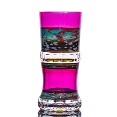 Drinking Vessels: Keelo Glass - Foreign Matter & Royal Jelly Crushed Opal Cup