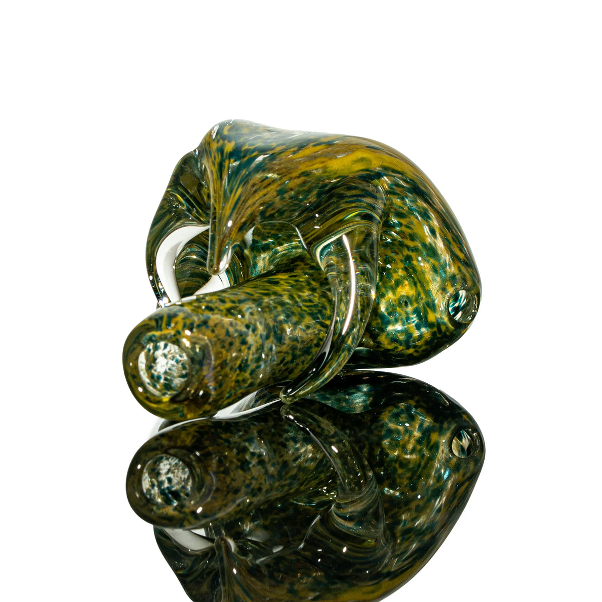 Kevin Beecher - Yellow & Blue Rocker Spoon
