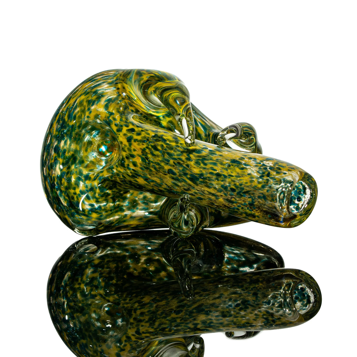 Kevin Beecher - Yellow & Blue Rocker Spoon