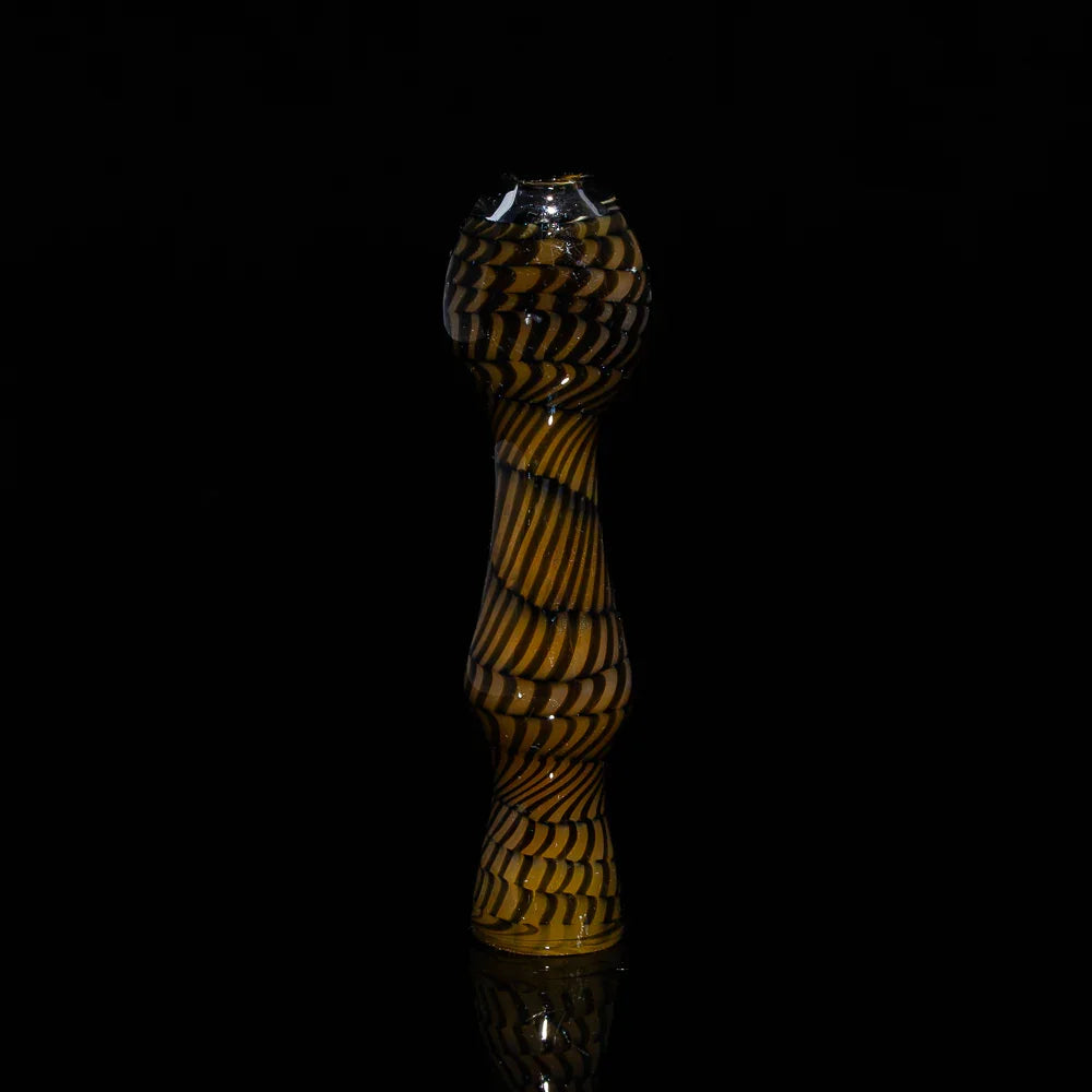 Keys - Brown Coil Pot Chillum