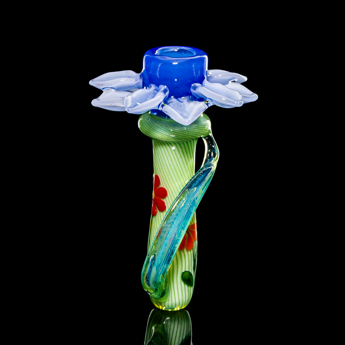 Lace Face x Sartia - Blue Daisy Chillum