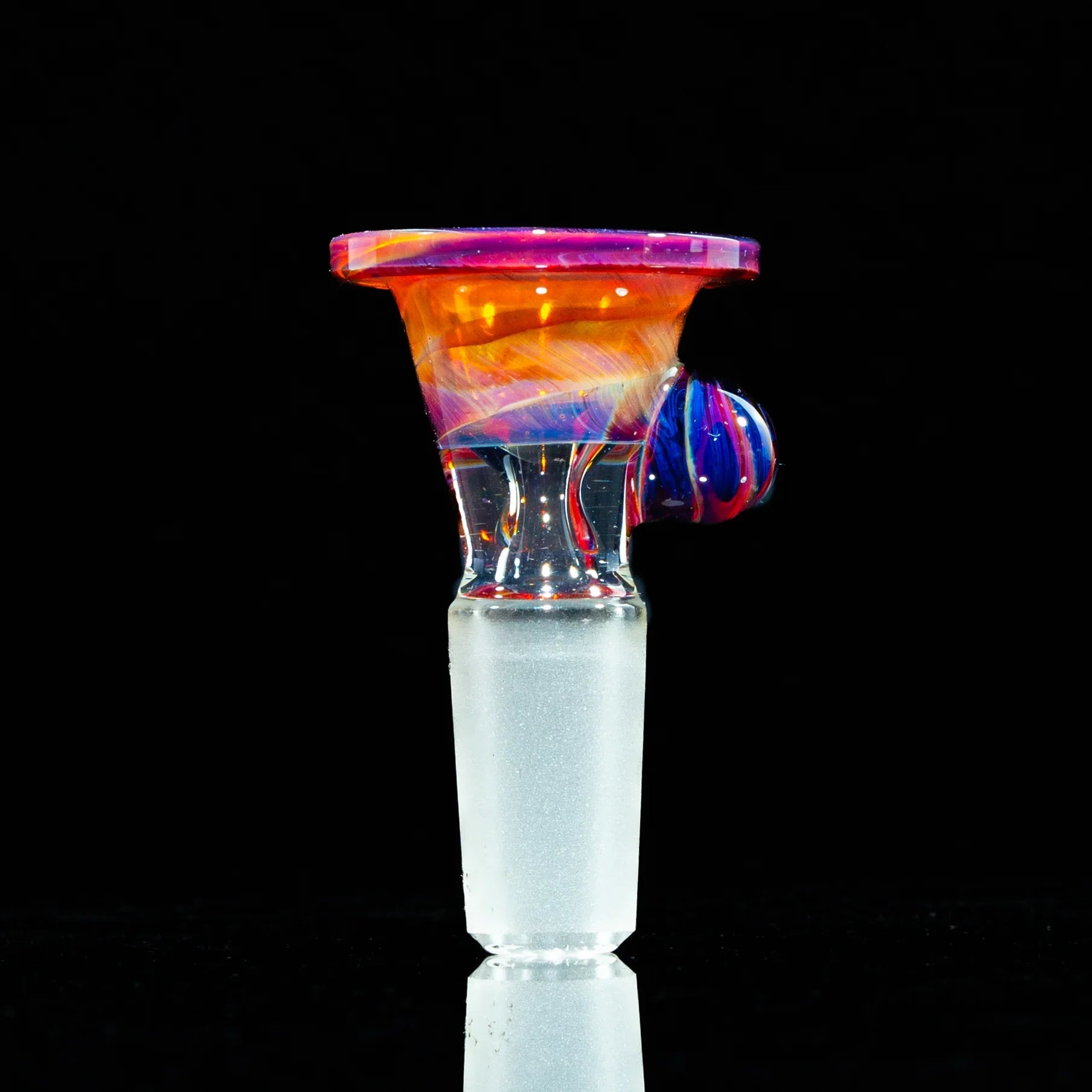 Llerandi Glass - Amber Purple 14mm Slide