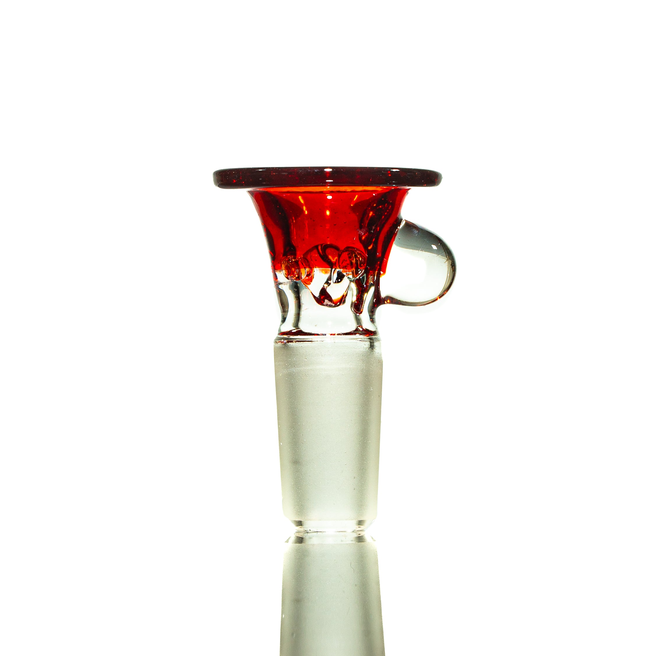 Llerandi Glass - Pomegranate Four Hole 14mm Slide