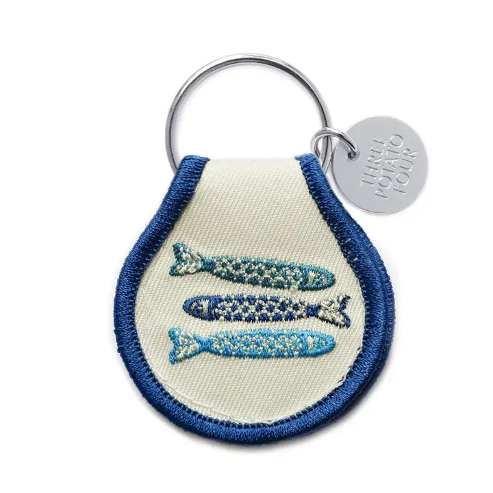 Three Potato Four - Tinned Fish Keychain