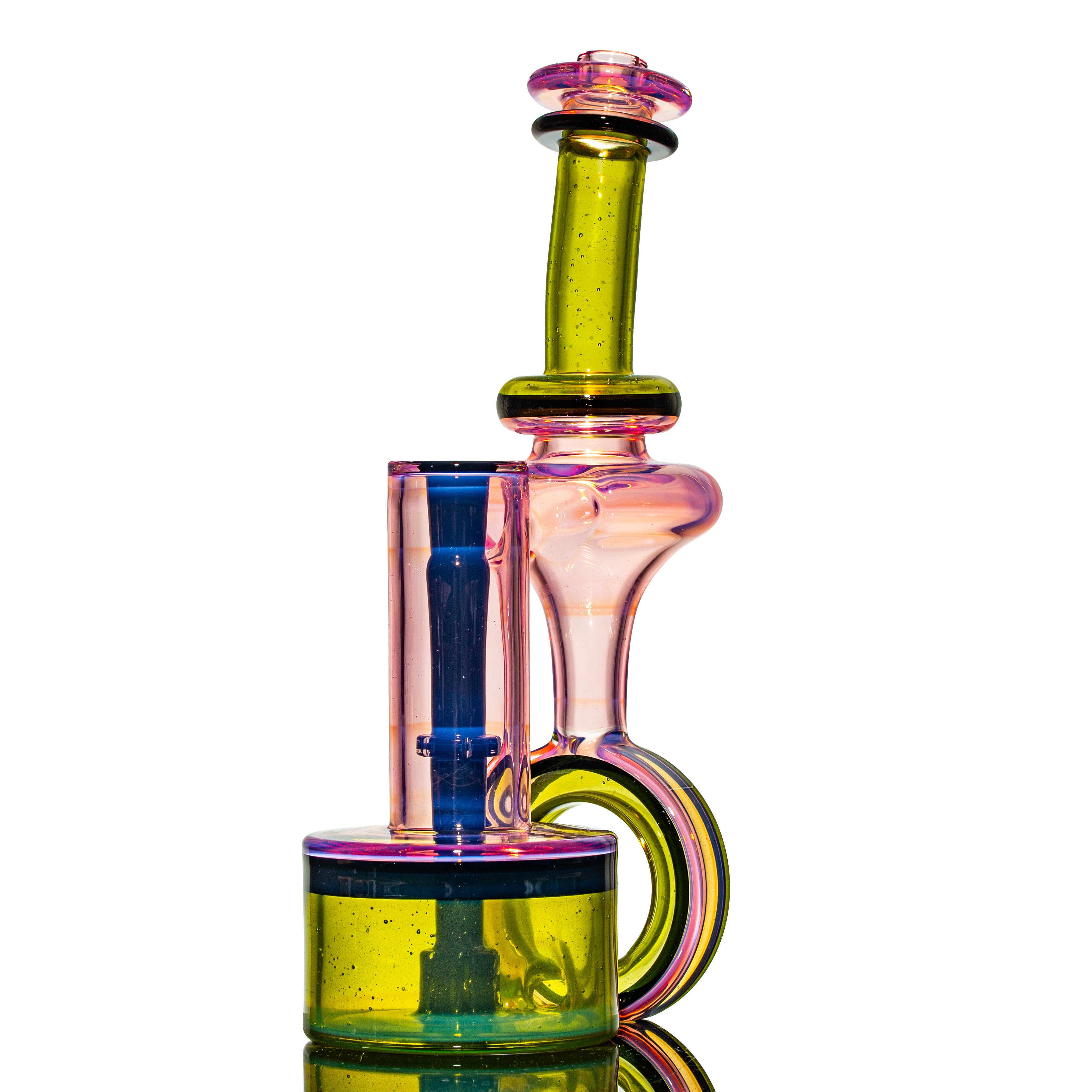 Bear Mountain Studios - Karmaline & Green Opal 10mm Double Diffused Halo RBR