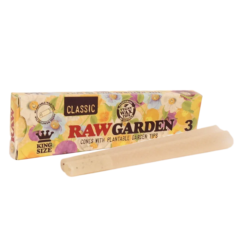 Raw Garden Tips Pre-Rolled Cones