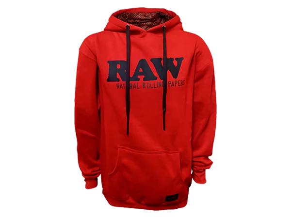 Raw - Red Logo Hoodie