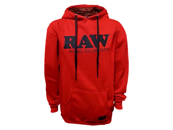 Raw - Red Logo Hoodie