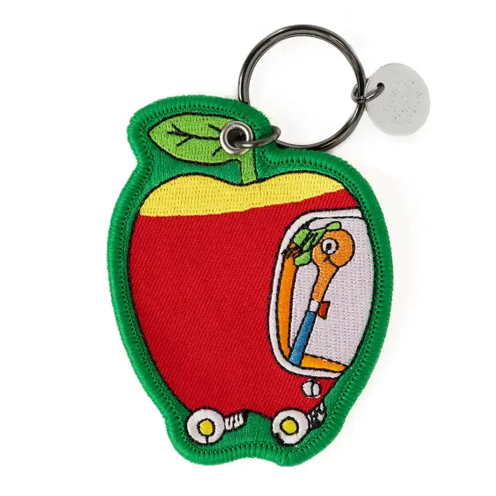 Three Potato Four - Apple Car Keychain