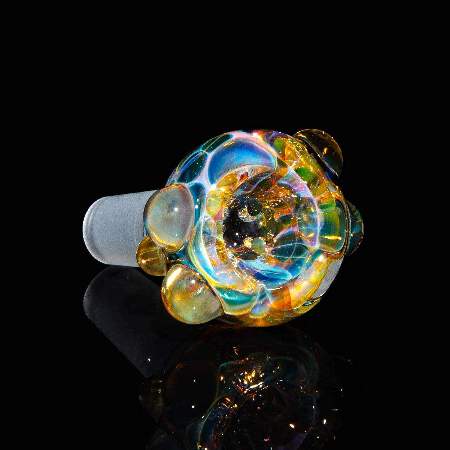 Sarah Marblesbee - Fumed Four Hole 14MM Slide