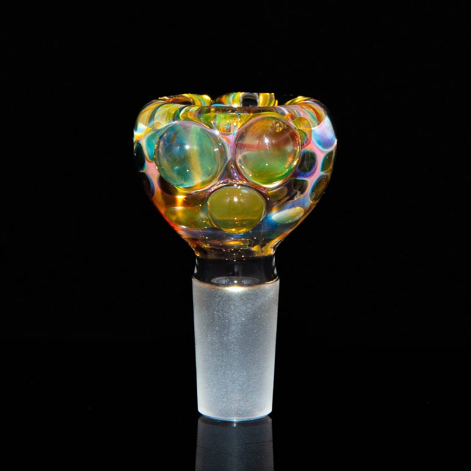 Sarah Marblesbee - Fumed Four Hole 14MM Slide