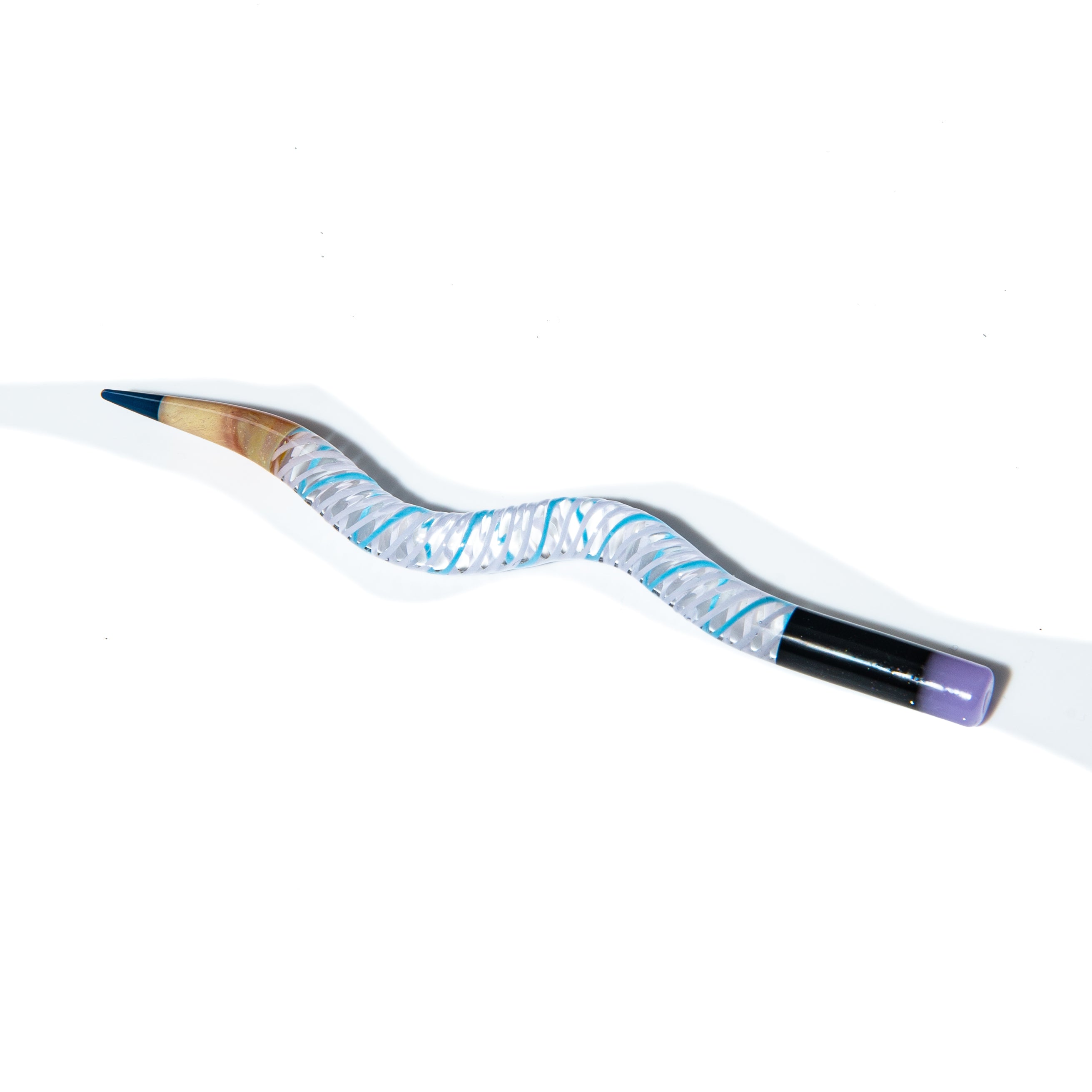 Sherbet Glass - Wavy Curly Pencil