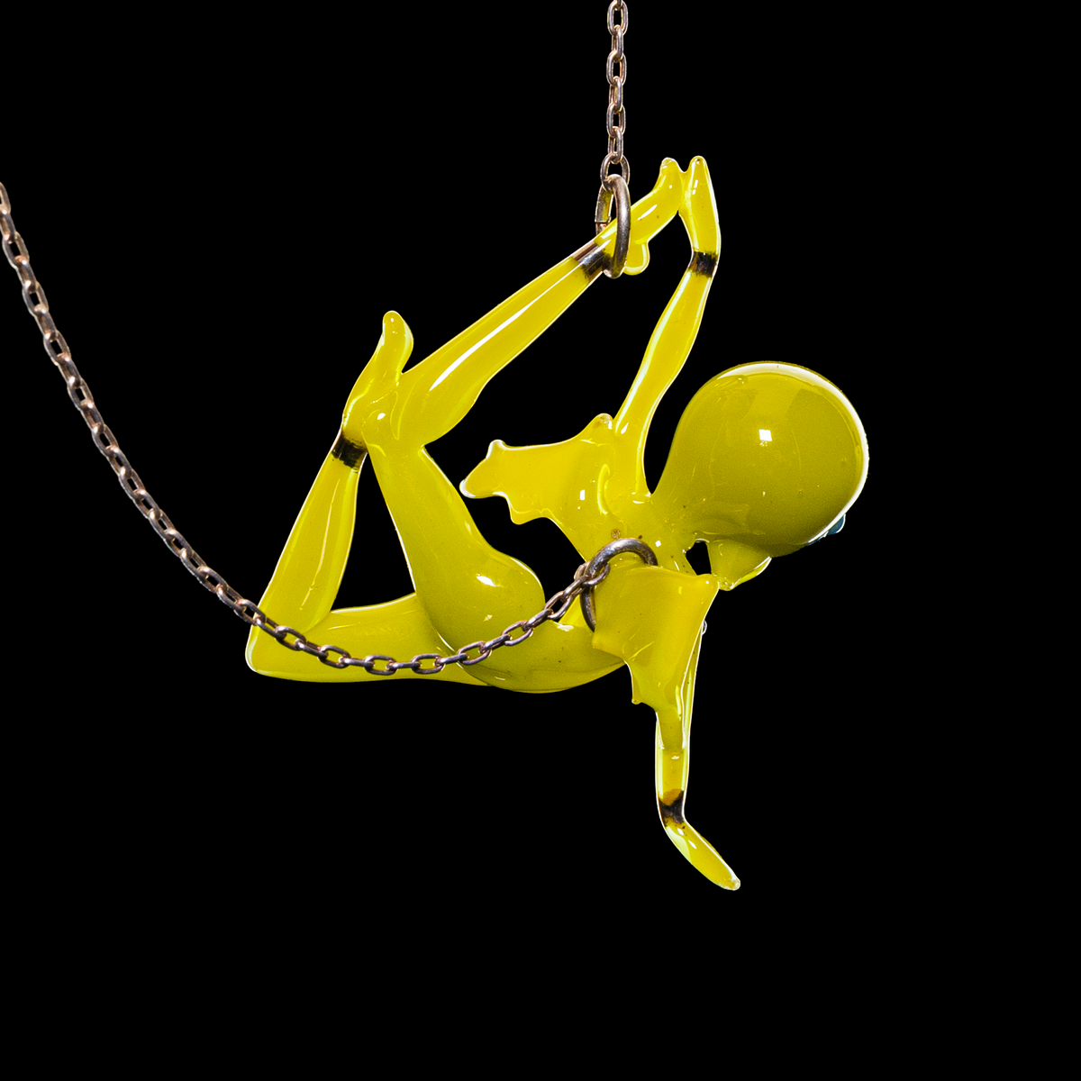 Sibelley x Tiefling Glass - Cthulhu Babe Pendant