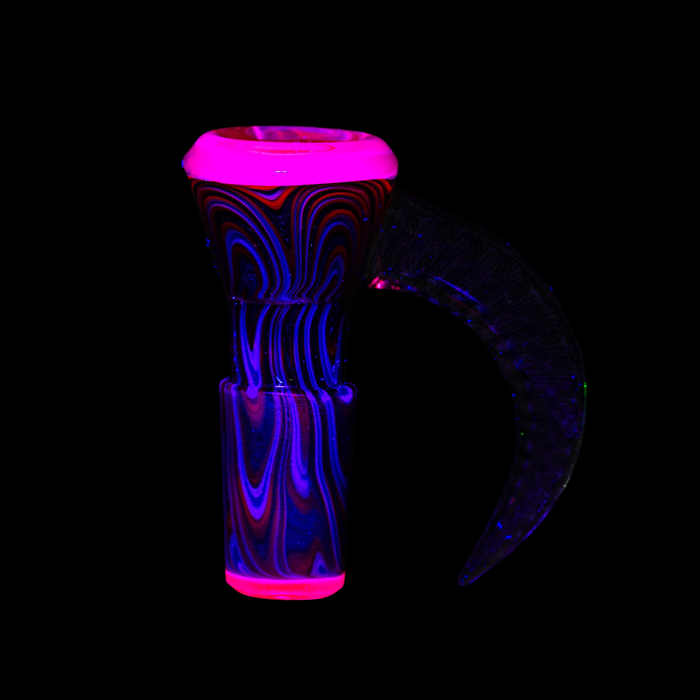 Simple Lemon Farmer - Black Rainbow Fully Worked 18mm Slide