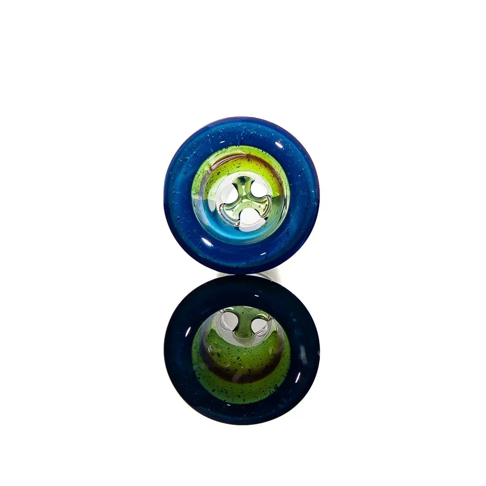 Simple Lemon Farmer - Blue Slyme 14MM Martini Slide