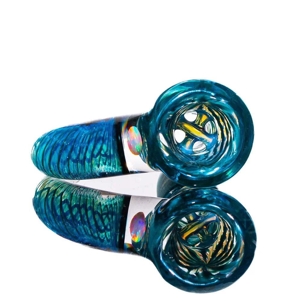 Simple Lemon Farmer - Meta, Marina & Neutronium Opal Seashell Fully Worked 18MM Slide