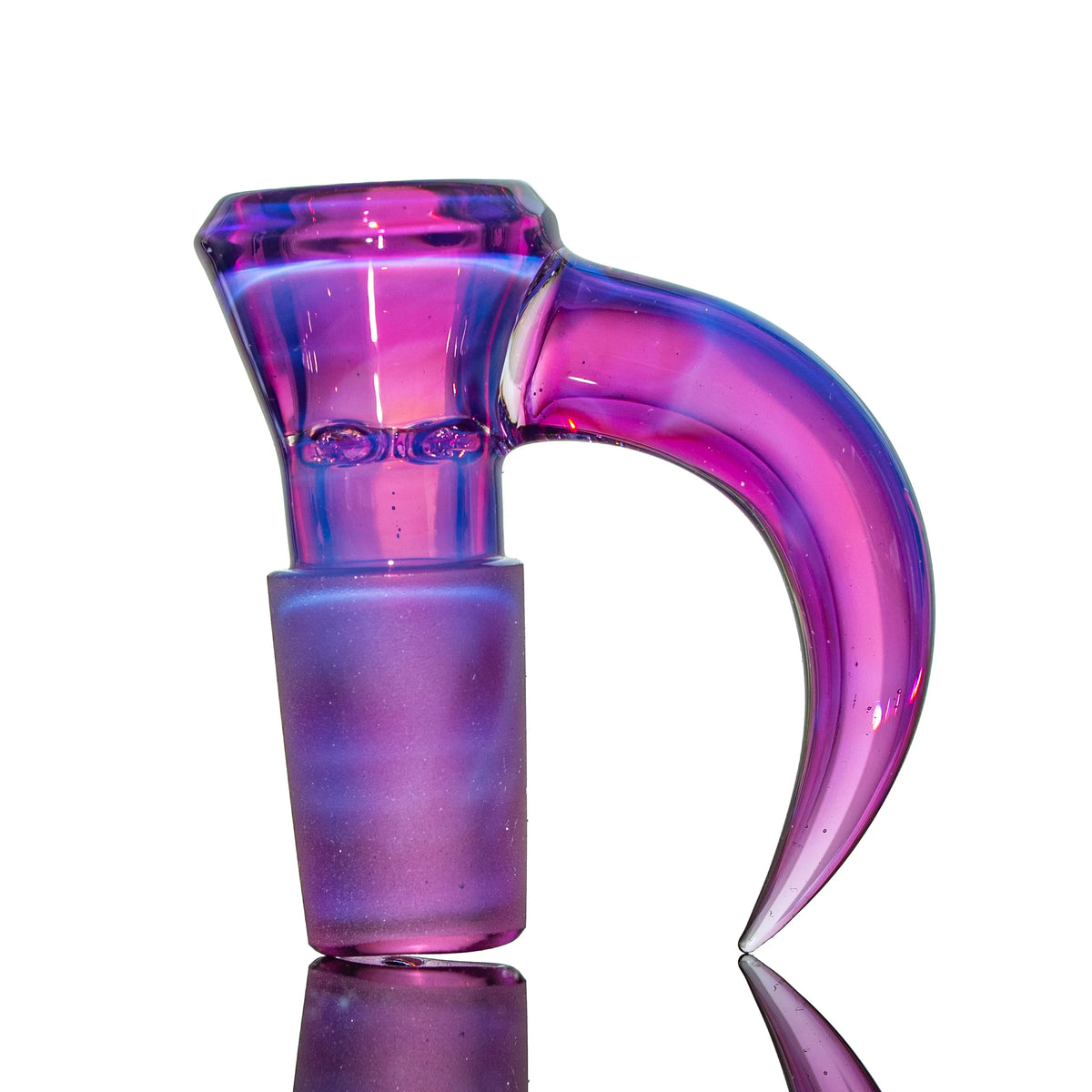 Hand-blown glass Royal Jelly Fully Worked 18mm Slide by Simple Lemon Farmer