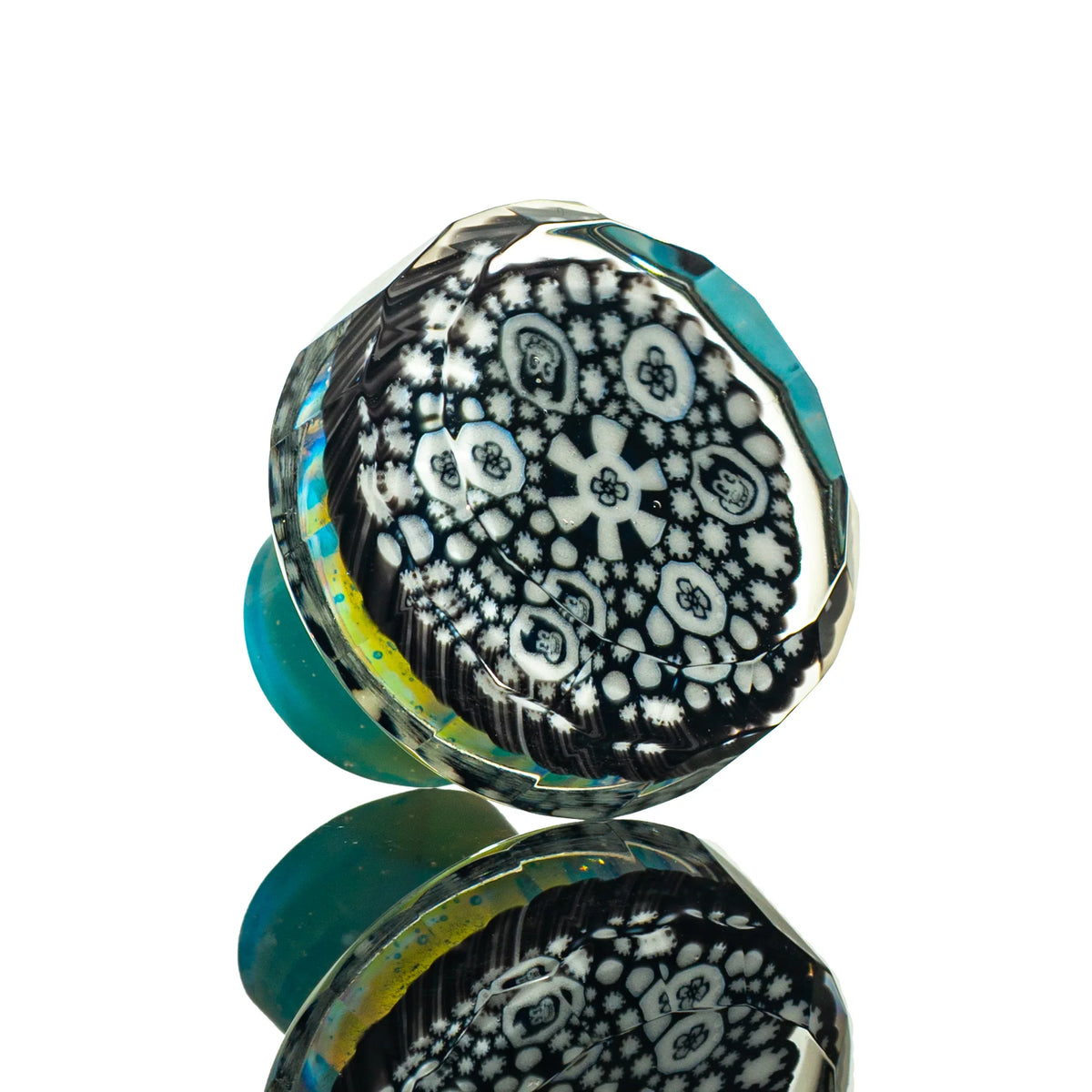 Glass slurper top accessory by Henry Hollingsworth