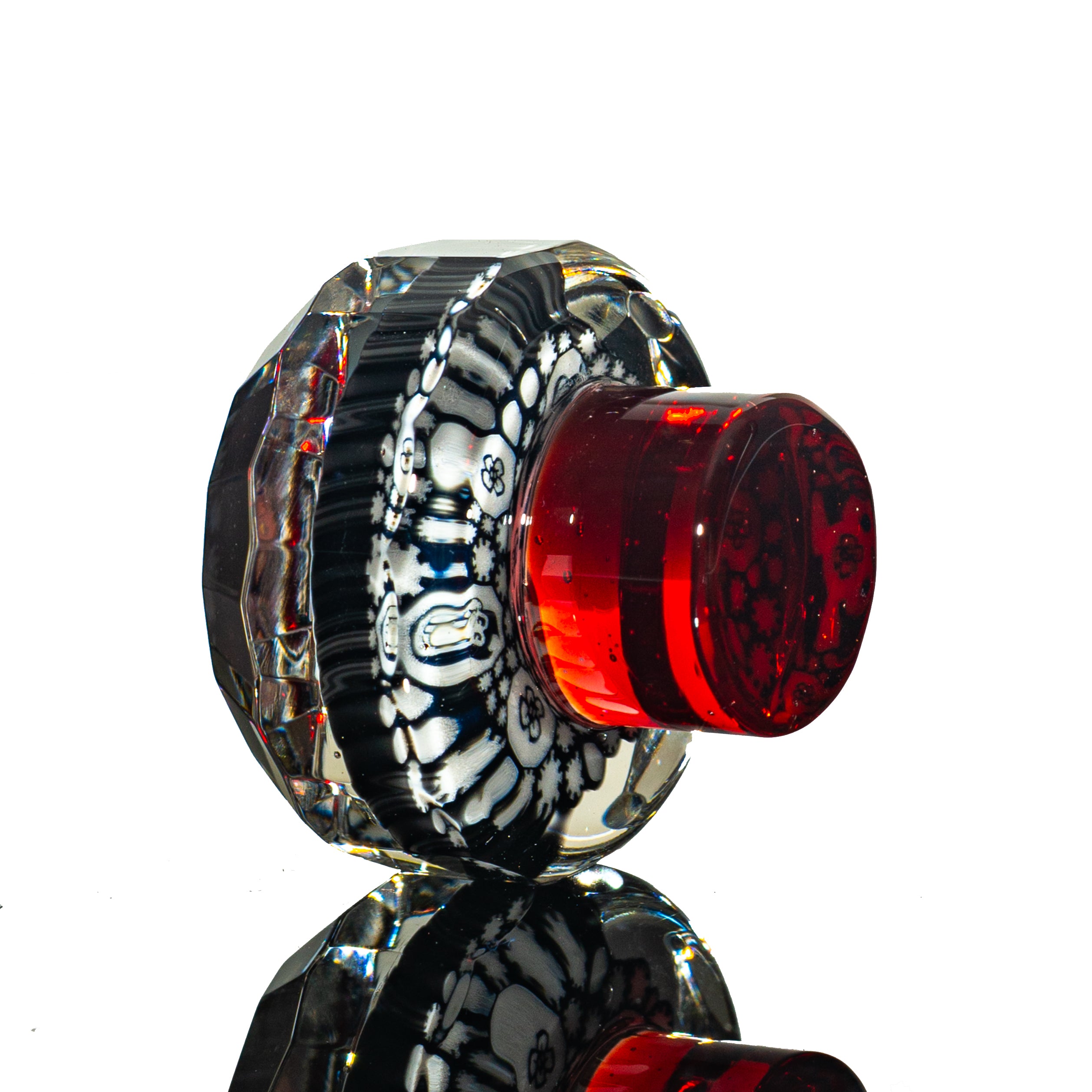 Henry Hollingsworth - Gold Ruby Faceted Slurper Top