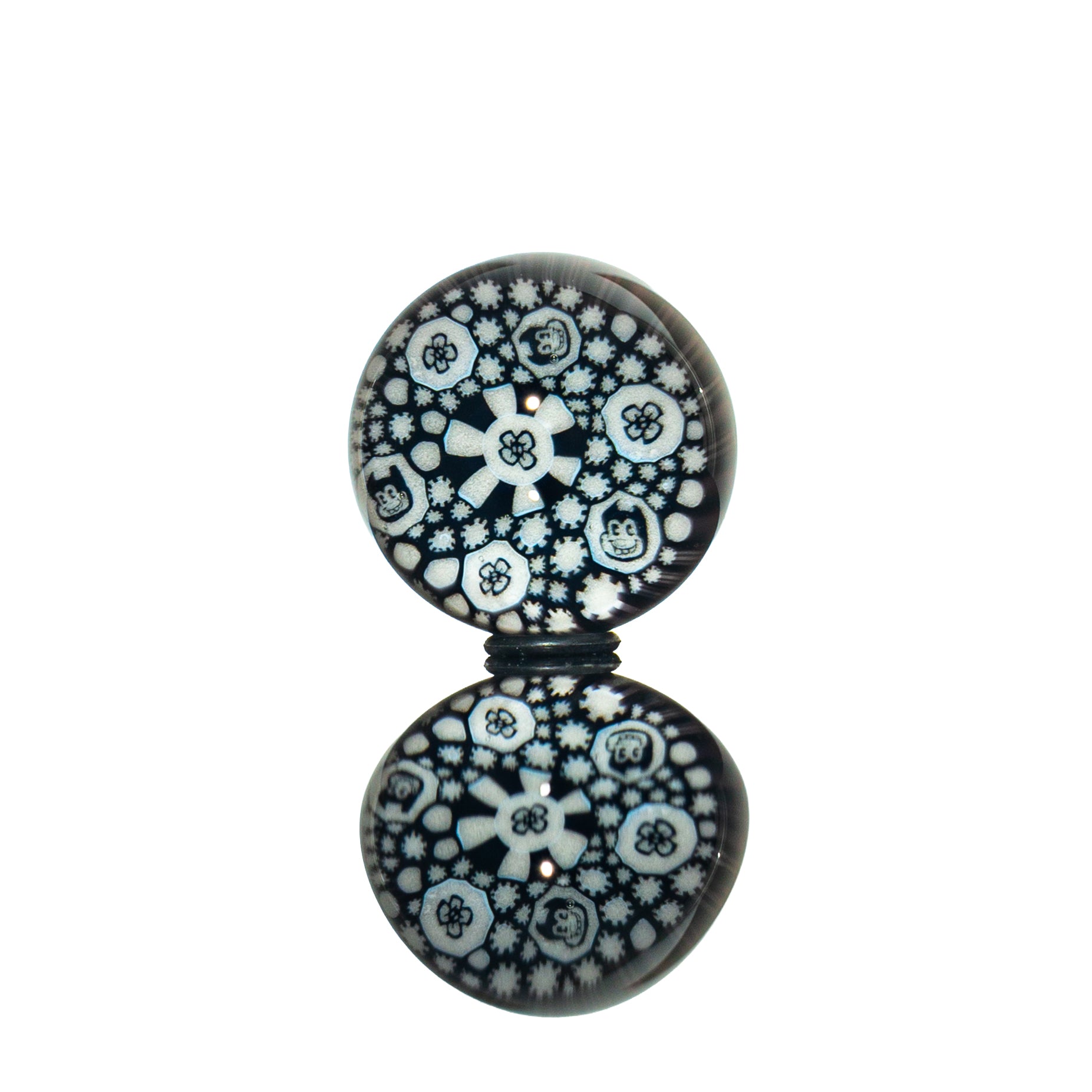 Henry Hollingsworth - Pomegranate Single Chip 19mm Marble