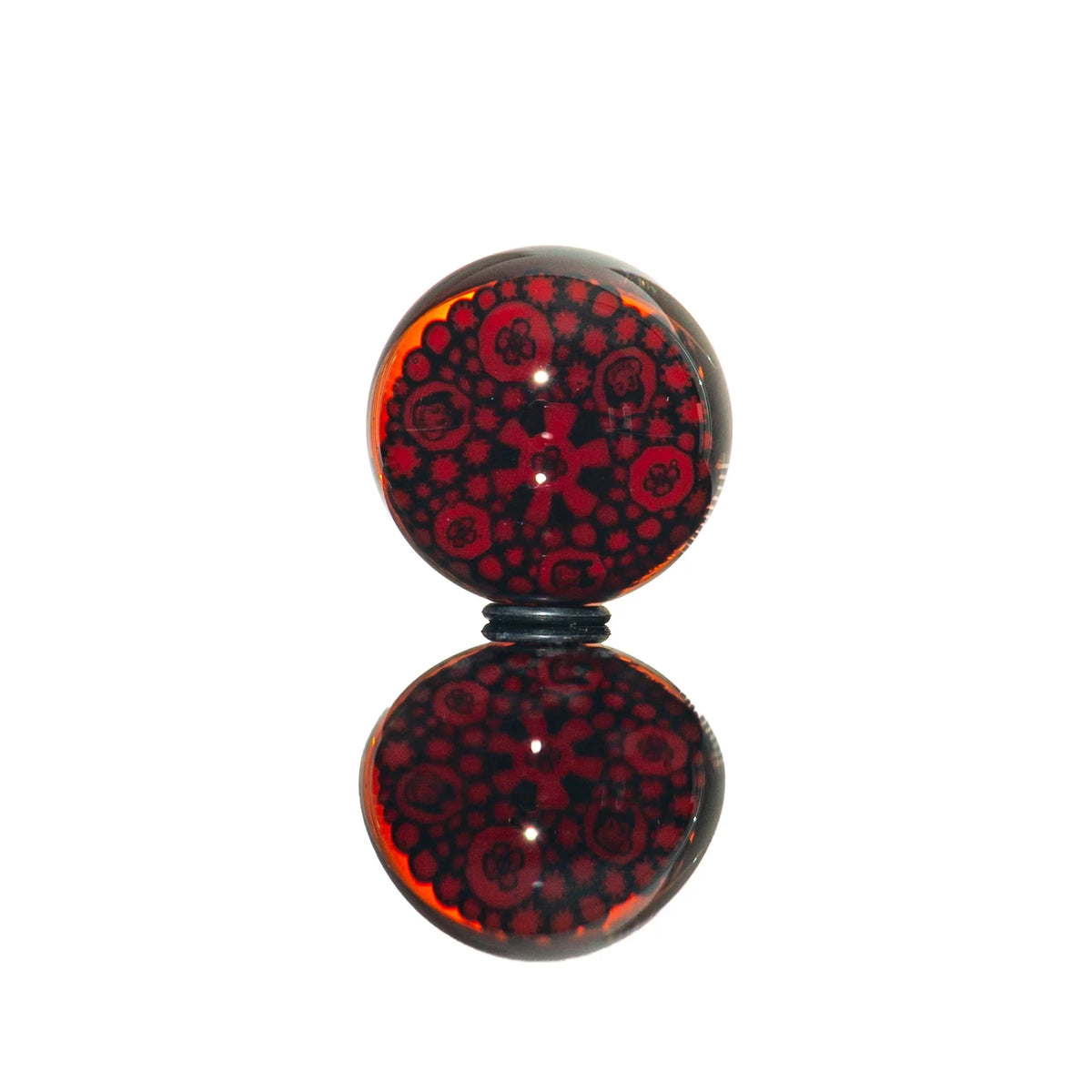 Henry Hollingsworth - Pomegranate Single Chip 19mm Marble