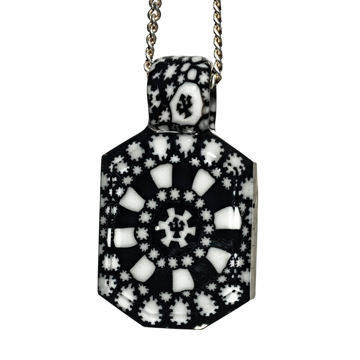 Hand-blown glass pendant by Henry Hollingsworth