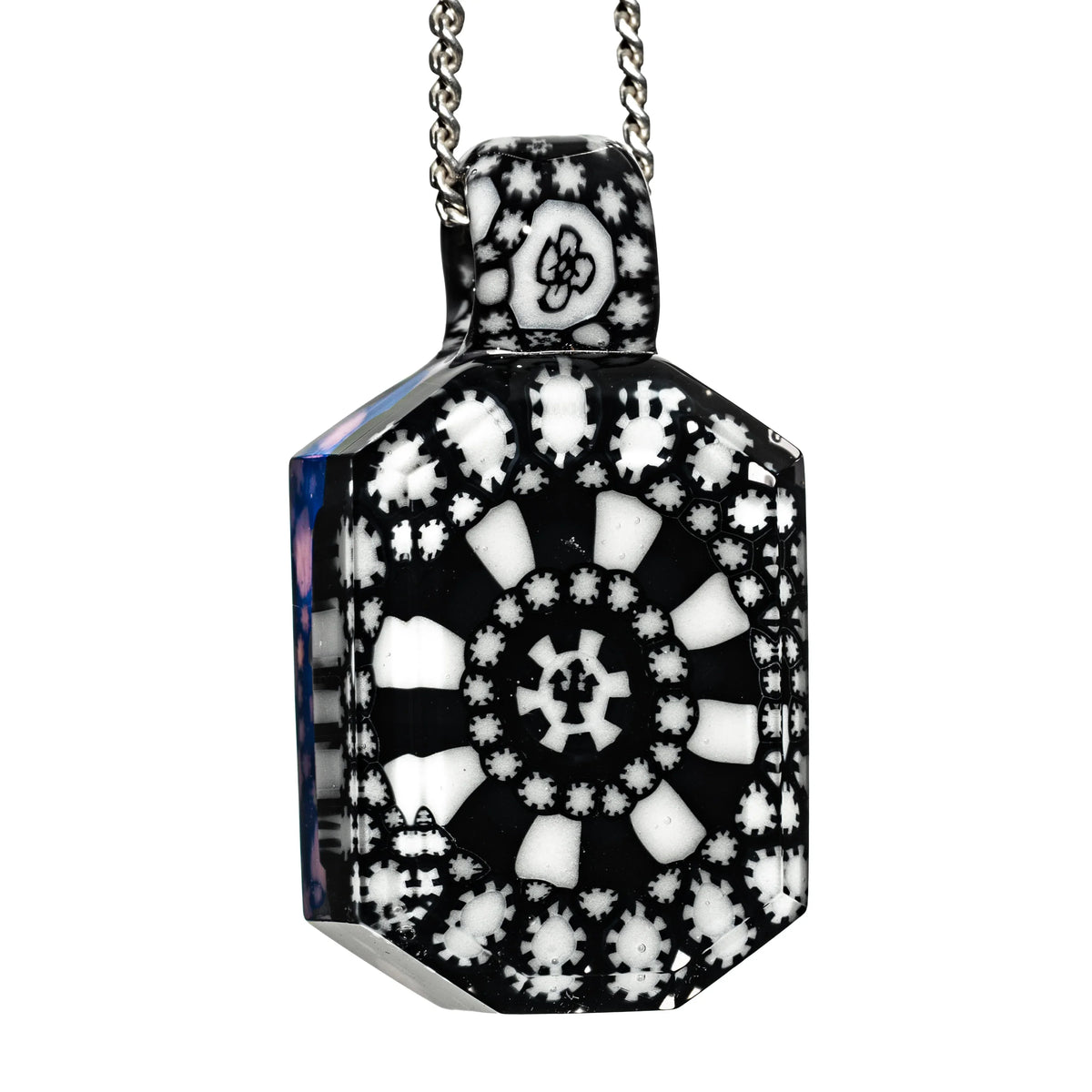 Hand-blown glass pendant by Henry Hollingsworth