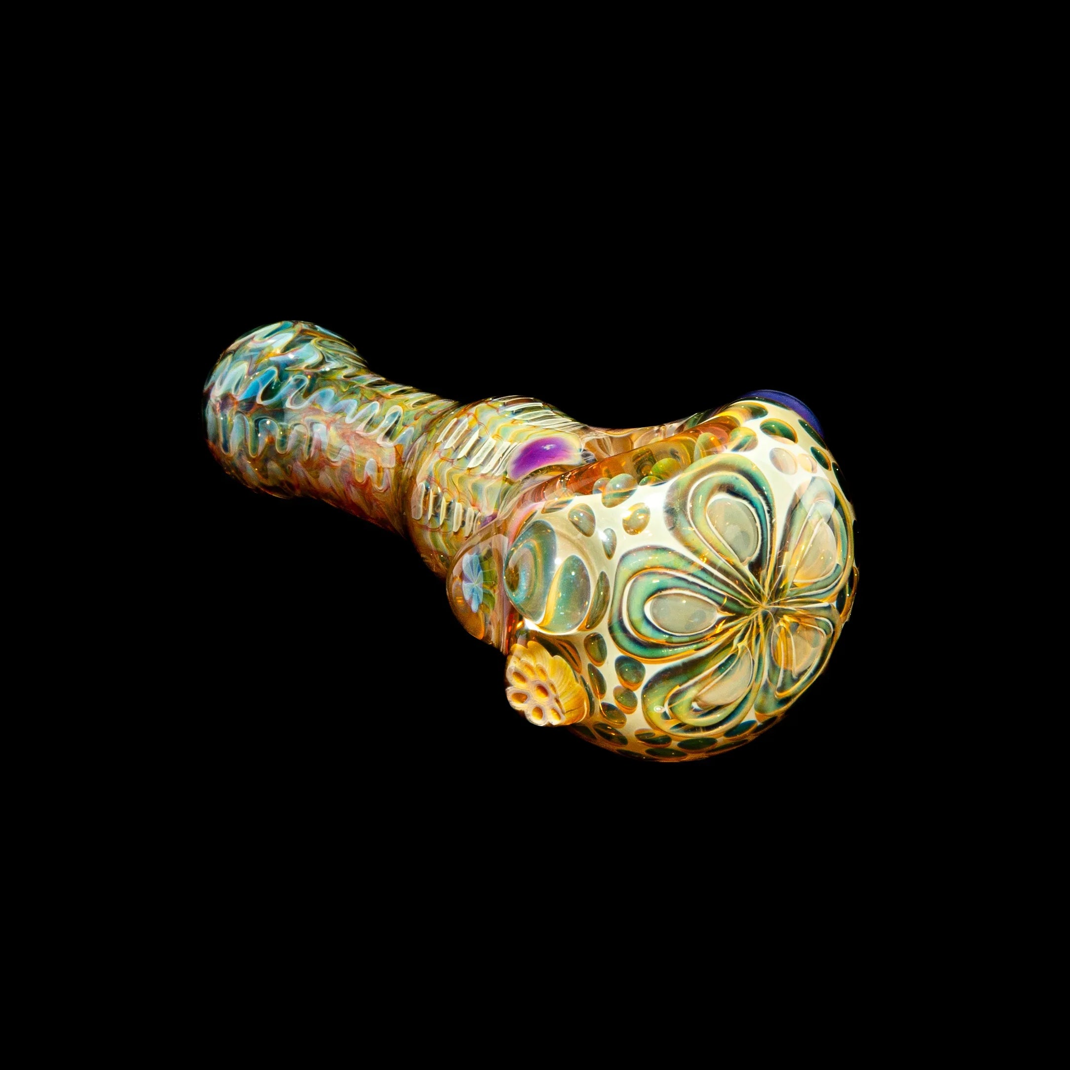 Stevie P - Fume Wrap & Rake w/ Blue & Green Millie Spoon