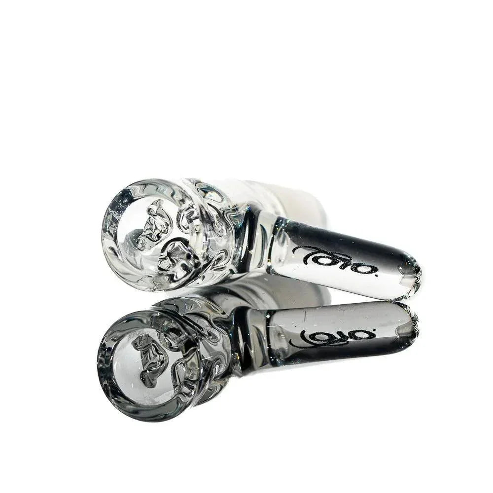 Toro Glass - Blossom & Glue Stick w/ Rainbow Cloud Reversal 7/13 Mini Tube