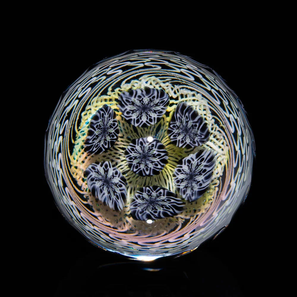 Akio - Black & White Amicello 41MM Marble