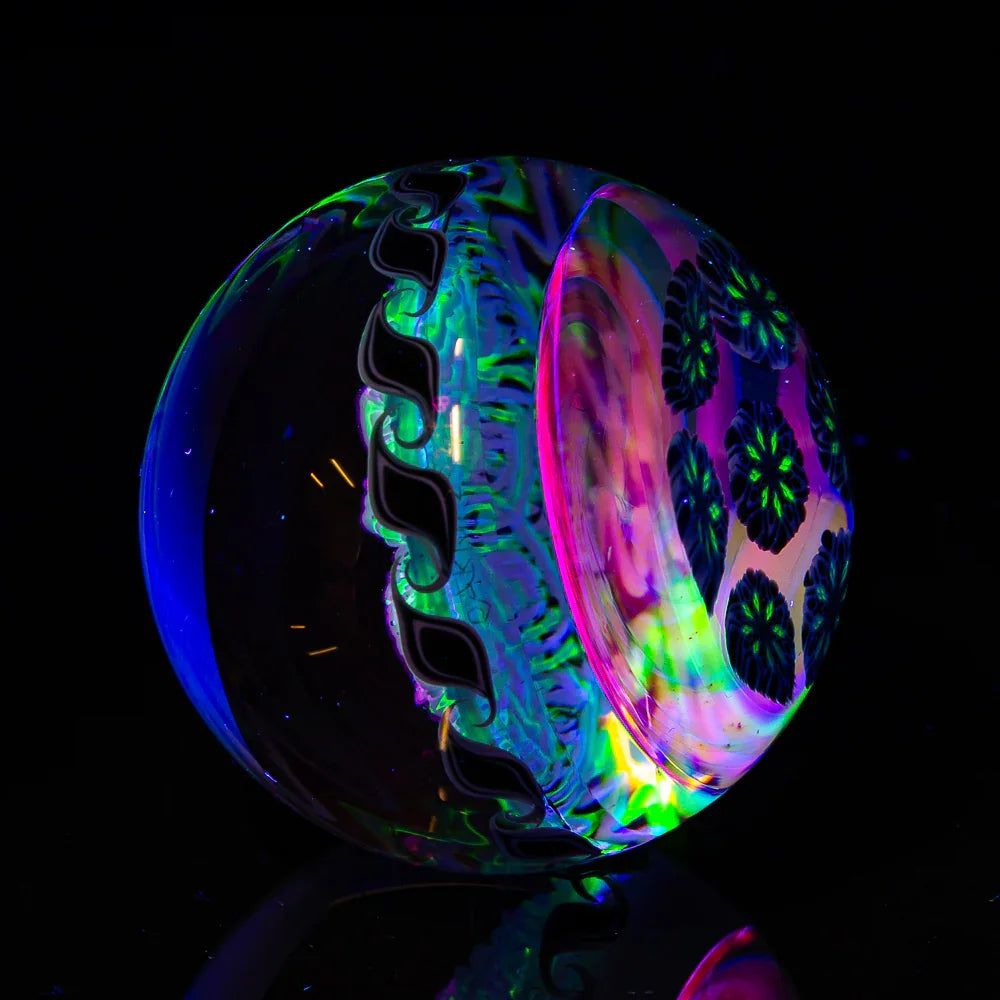 Akio - Black & White Amicello 41MM Marble