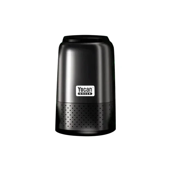 Black Yocan Green Invisibility Cloak odor neutralizer with vented lower section